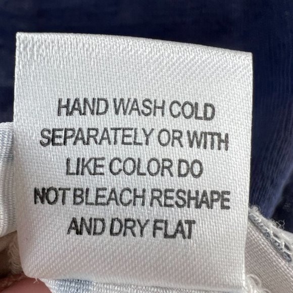 Crosby Top Womens Small Navy Blue Layered Striped Sleeveless Tank - Picture 7 of 8